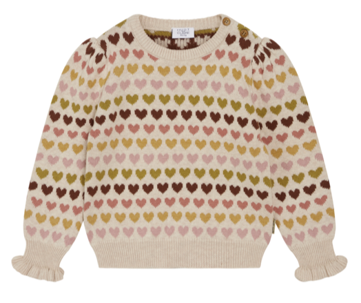 Hust & Claire Strickpullover Pani Wheat melange