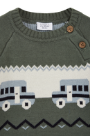 Hust & Claire Strickpullover Palle Pineneedle