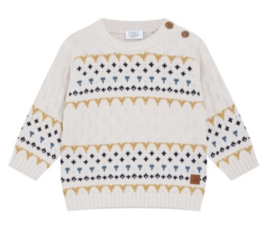 Hust & Claire Pullover Pilou Oat milk