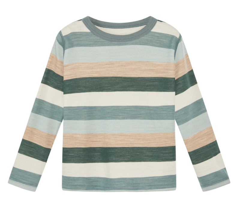 Hust & Claire Langarmshirt Abba Wolle/Bambus Jade green