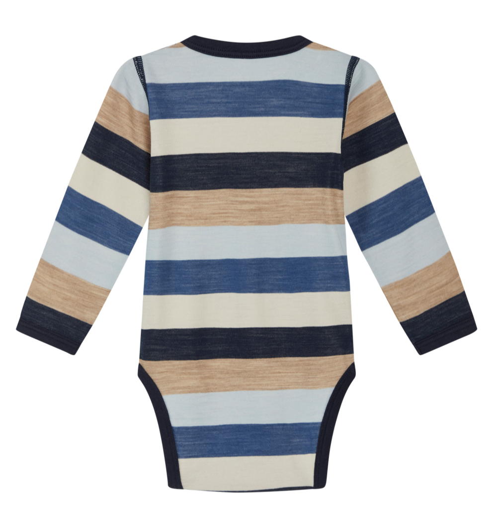 hust and claire wolle bambus Hust & Claire HCBaloo Bodysuit Wolle/Bambus Jade green