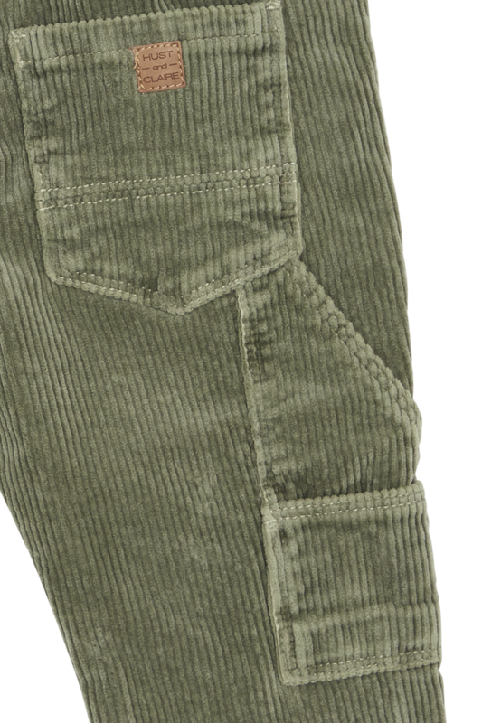 Hust & Claire Cordhose Treovor Turtle green