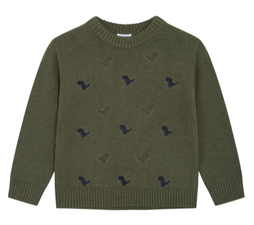 Hust & Claire Strickpullover Pelle Ivy melange