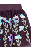 Hust & Claire Tüllrock Ninna Dark plum