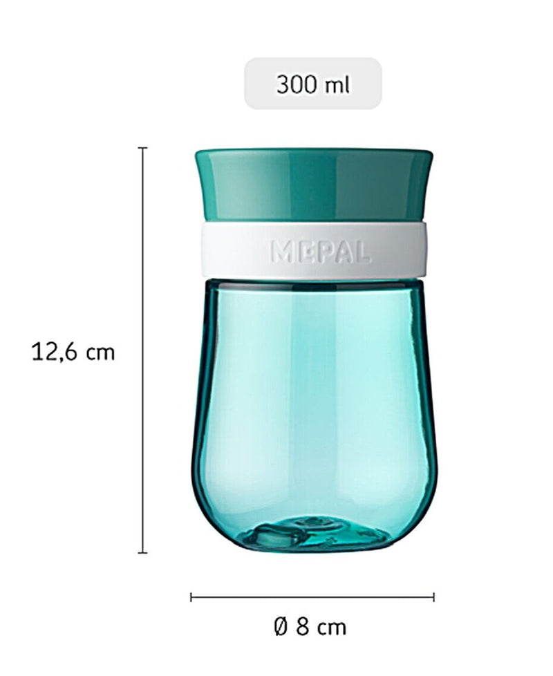 360° Trinklernbecher mio 300 ml - deep turquoise