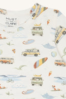 Hust & Claire T-Shirt HCAugust Excursion - Ivory T-Shirt Hust & Claire