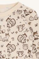 HCBo Wickelbody Woodland - Off White Wickelbody Hust & Claire