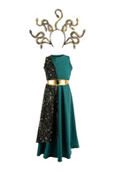 Medusa-Kleid mit Stirnband Kostüme Great Pretenders