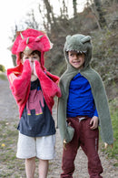 Toddler/ Triceratops Cuddle Cape, Red Verkleidung Great Pretenders