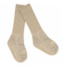 Stoppersocken Bambus Glitzer - Champagnerbeige