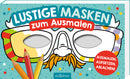 Lustige Masken zum Ausmalen