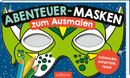 Abenteuer-Masken zum Ausmalen