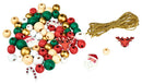 Holzperlen-Set Weihnachtsfreunde