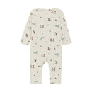 Fixoni Strampler Silver Blue