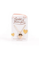 Birthstone Heart Lockets Kette mit Geheimfach November Halskette Great Pretenders