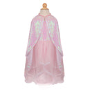 Rosa Pailletten Twirl Cape 4-6 Jahre