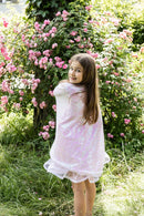 Rosa Pailletten Twirl Cape 4-6 Jahre