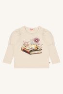 HCAlma Langarmshirt Book Cat - French Oak Langarmshirt Hust & Claire