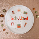 Porzellanset Schulkind Under The Sea mit großem Teller (23cm), Becher und Müslischale
