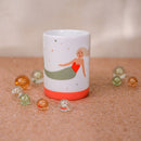 Porzellanset Schulkind Under The Sea mit großem Teller (23cm), Becher und Müslischale