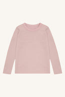 Hust & Claire Langarmshirt HCAbba Wolle/Bambus - Dusty Rose