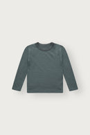 Hust & Claire Langarmshirt HCAbba Wolle/Bambus - Balsam Green