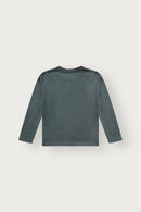 Hust & Claire Langarmshirt HCAbba Wolle/Bambus - Balsam Green