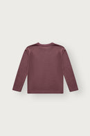 Hust & Claire Langarmshirt HCAbba Wolle/Bambus - Old Rose