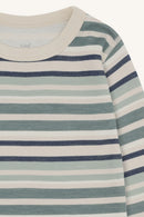 Hust & Claire Langarmshirt HCAbba Multi Wolle/Bambus - French Oak