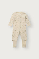 Hust & Claire Strampler HCManu Wolle/Bambus - Forest Off White