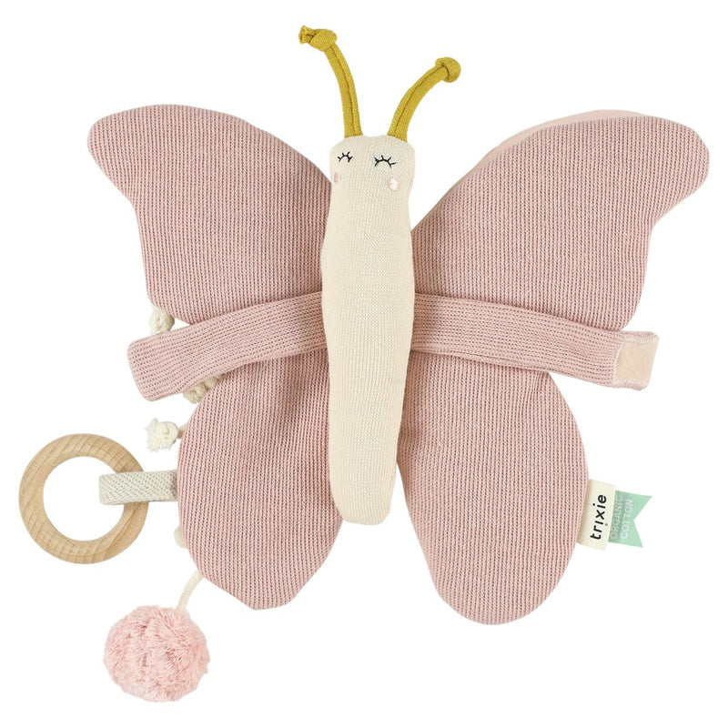 Stoffbuch mit Aktivitäten - Schmetterling