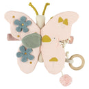 Stoffbuch mit Aktivitäten - Schmetterling