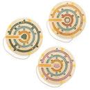 Runde Magnet-Labyrinth-Box aus Holz Holzspielzeug Trixie