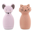 Badespielzeug Spritztiere - Mrs. Cat & Mrs. Mouse Badespielzeug Trixie