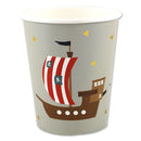 Pappbecher Pirat 8 St.