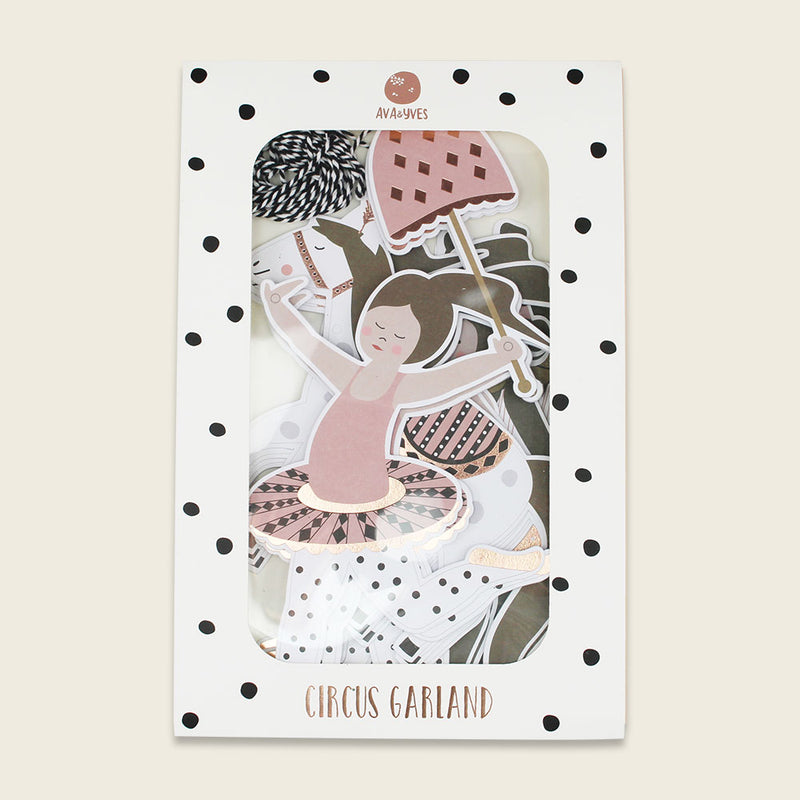 Girlande „Circus Girl“