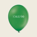 Luftballons grün – „Schulkind“ aus 100% Naturkautschuk Luftballons Ava & Yves
