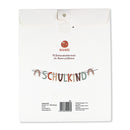 Girlande zur Einschulung mit Glitzereffekt Under the Sea "Schulkind" Girlande Ava & Yves