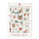 Sticker Schulkind mit Glitzereffekt – Under the Sea