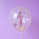 Ballons mit Zahl “1” aus 100% Naturkautschuk