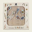 Kuchen-Topper zur Einschulung “Nature Kids”