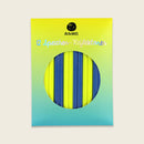 Speichenreflektoren neongelb/blau