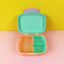 Brotdose / Lunchbox, Stripes mint/gelb/apricot Brotdosen Ava & Yves