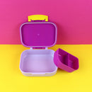Brotdose / Lunchbox, Stripes violett/rot/flieder Brotdosen Ava & Yves
