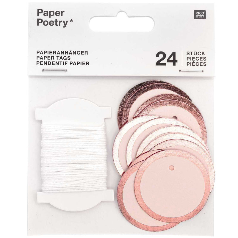 Geschenkanhänger Puder