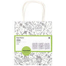 Paper Poetry Papiertüten zum Ausmalen Activity Colouring 18x21cm 3 Stück Geschenktüten Rico