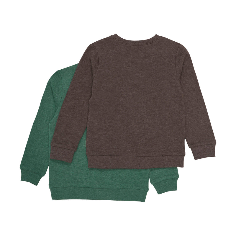 Minymo Sweatshirt Doppelpack Hunter Green