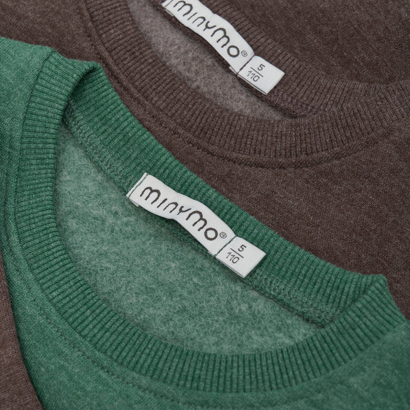 Minymo Sweatshirt Doppelpack Hunter Green