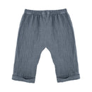 maximo GOTS Krempelhose Musselin - flint stone Hose Maximo