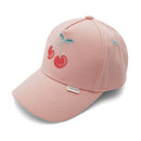 maximo KIDS GIRL-Cap, Kirschen Stickerei, Klettverschluss Mütze Maximo